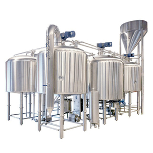 Keluli tahan karat Home Brewing Beer Mash Tun 30HL Automatic all-in-one Microbrewery Brewhouse System